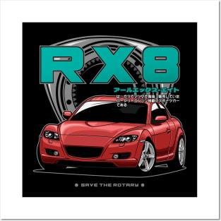 Mazda RX8 Posters and Art